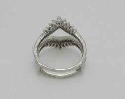 Enhancer Ring Band, 2ct Round Cut Diamond Enhancer Wrap ...