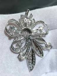 New Victorian style cluster style fancy cut baguettes ...