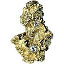 Similar Items to Custom 14K yellow gold 0.12ct round ...