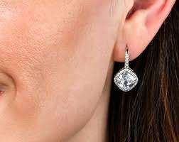 925 Sterling Silver Leverback Drop Earrings for Women and ...