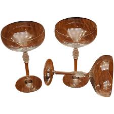 Set of 3 Viva Satin Crystal Champagne Glasses by Schott ...