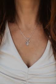 Silver Cactus Necklace – Goldie Lew Jewelry