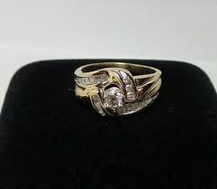 STUNNING 14K YG ROUND DIAMOND ENGAGEMENT RING .70 tcw SZ 9 B59705 6.44 grams | eBay