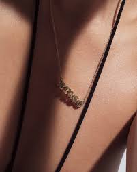 The Nameplate Necklace [Old English] | Luv Aj