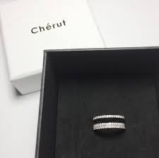 3 ROW PAVÉ RING – Chérut FINE JEWELRY