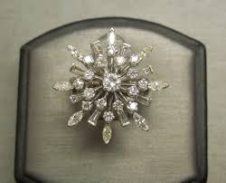 2.25TCW 14KT White Gold Diamond Snowflake Starburst Cocktail ...