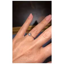 EGL Certified 18K White Gold 0.5262 Carat I VS1 Diamond Solitaire Ring - Ruby Lane