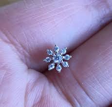 Flower Earrings,cartilage Earring Helix Earring Helix ...