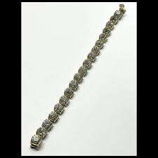 Vintage Gold Rhinestone Bracelet. For Sale at Ruby Lane