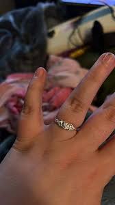 Sterling Silver 1/2 ct. Round Gemstone Engagement Ring with Heart Stones and Cubic Zirconia Stones | Jewlr