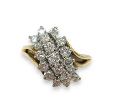 1.0CTW Women's Diamond Ring 10k – The Gold SuperStore