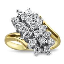 Estate Diamond Waterfall Ring – Springer's