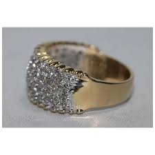 14KT Yellow Gold 1.20 CT Diamond Ring. For Sale at Ruby Lane