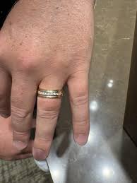 I'm using this ring as both an engagement ring and wedding ...