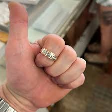 371776 14k rose gold and diamonds ring