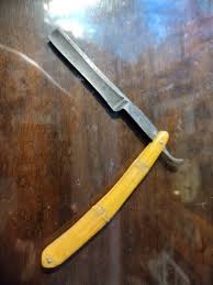 WH Morley & Sons Straight Razor - Bamboo-Styled Handle ...