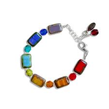 Multicolor Rainbow Beaded Bracelet for Kids, Child Size ...