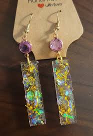 Sparkly Long Bois Earrings - Etsy