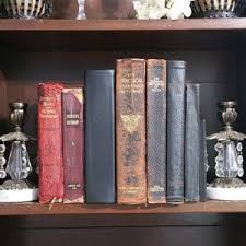 Leather Bound Books by the Foot - Etsy