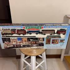 Christmas Village Train Set for sale | eBay