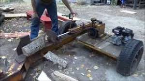 Restoring An Old Rusty Gas Powered Log Splitter O4 - YouTube