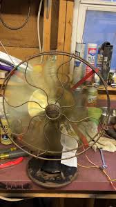 Restoration of Vintage Electric Fan Model 71666