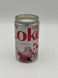 Holiday Edition Santa Diet Coke Scented Soy Wax Candle - Etsy