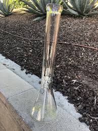 Hookah Water Pipe Beaker Heavy Glass Bong 18” Glass 50.5 ...