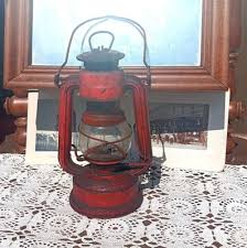 Vintage lantern, Oil lamp, Feuerhand, Germany, vintage lamp ...