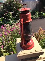 Vintage, Dietz, Junior Kerosene, Lantern Lamp, Clear Glass ...