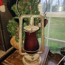 Dietz "monarch" Railroad Lantern -red Globe / Shade - Etsy Canada