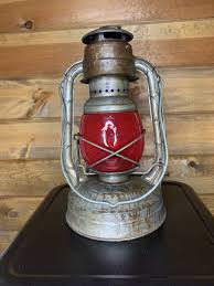 1943 Dietz Little Wizard Lantern w/Red Globe-Leak Tested and it Works! | eBay