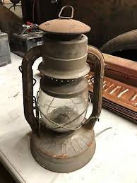 Vintage Antique DIETZ D-LITE 2 LAMP Lantern Kerosene Antique Barn OLD Decor | eBay