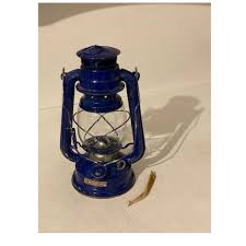 Vintage Blue Kerosine Petroleum Gas Lantern With Wick ...