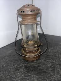 ANTIQUE DIETZ SCOUT SKATERS LANTERN With Original EMBOSSED ...