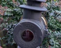 Antique Early 1900s Dietz Union Driving Lamp Brass Front Ring With Red Tail Light . - Etsy