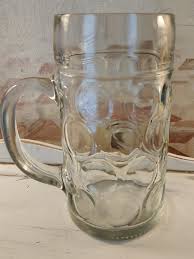 Vintage Heavy Paulaner Munchin Collectible Clear Beer Stein 1 L Glass 8 Inches | eBay