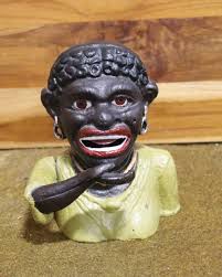 Sold at Auction: DINAH CAST IRON BANK