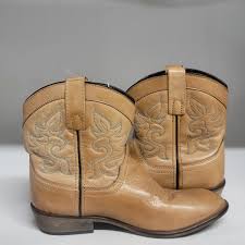Dingo Willie Western Boot Antique Tan Womens Size 6.5M | eBay