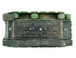VINTAGE DINKY SUPERTOYS 651 CENTURION TANK. | eBay