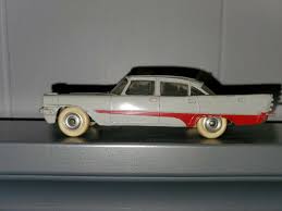 DINKY TOYS Car DESOTO FIREFLITE No.192 color: gray x red minicar RARE | eBay