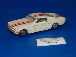 1960's CORGI TOYS FORD MUSTANG FASTBACK 2+2 WHITE VINTAGE ...