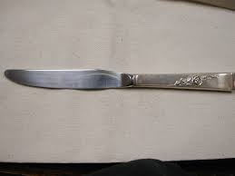 Reed Barton Classic Rose Sterling Handle dinner Knife 9" | Bellport Jewelers