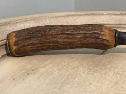 Vintage Carving Knife With Faux Antler Handle ~ Good Service ...