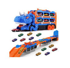 2-in-1 Dinosaur Transporter Truck - Blue at Menards®