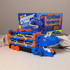 city track toy boy set transforming dinosaur truck - Temu ...