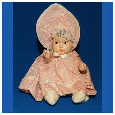 1930s 7" Composition Baby. For Sale at Ruby Lane