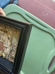 3D rare Art Diorama Shadow Box Framed Market Place Vintage ...