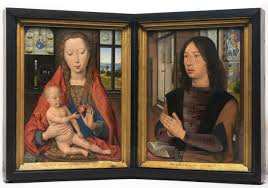 Diptych of Maarten van Nieuwenhove by Hans Memling