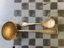 Antique Silver Plated Serving Spoons: Wm. Rogers & Sons and Oxford Silver Plate Co. - Etsy